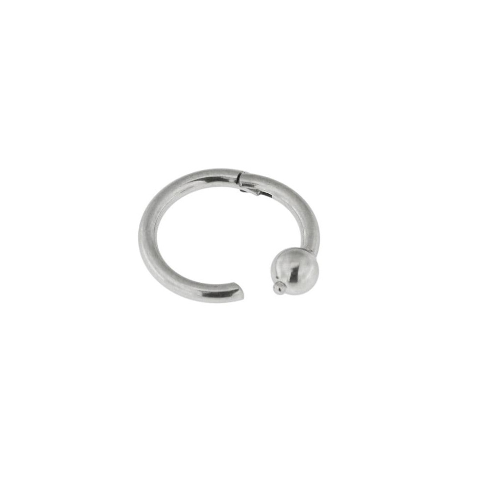 (Steel, 1.2mmx7mm) Surgical Steel BCR Clicker Piercing Ring-image-OPC-PG9BF8J-NEW