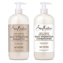 Σετ Σαμπουάν και Μαλακτικού Shea Moisture με Έλαιο Καρύδας 34 Fl Oz
