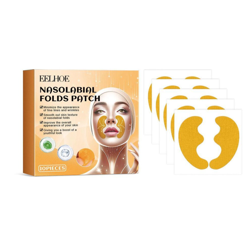 (10pcs/box) EELHOE Collagen Film Paper Soluble Facial Mask Cloth Anti-Aging Soluble Water Face Filler Full Collagen Fiming Lifting Face Skin Care 10pcs