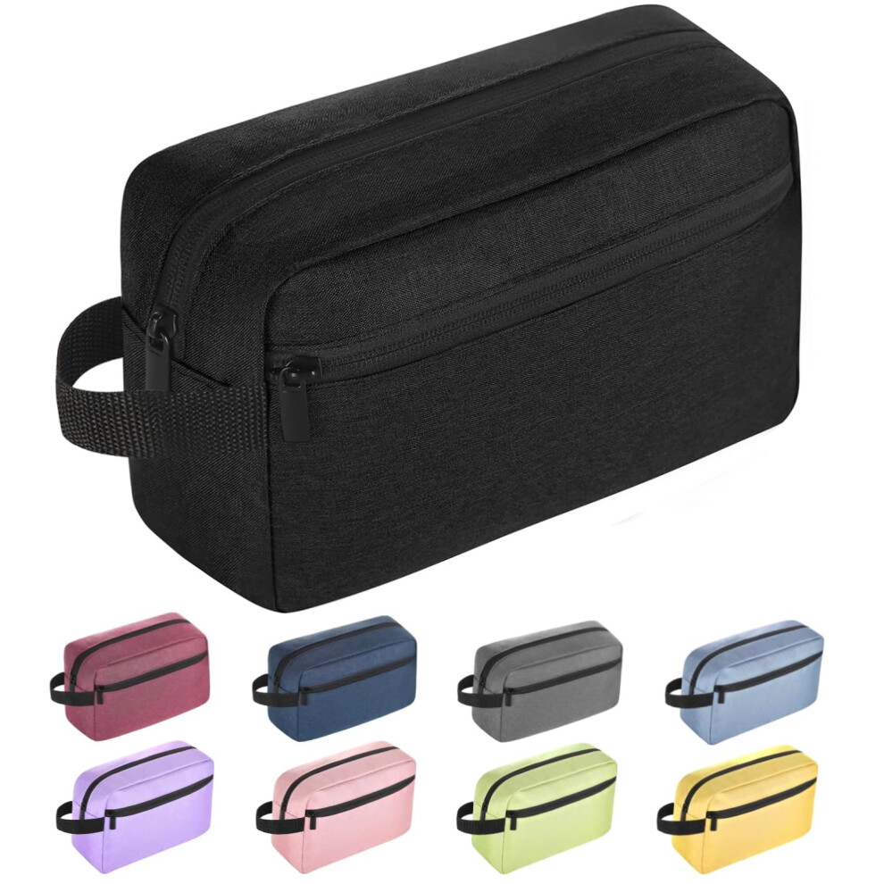 Icramsy Travel Toiletry bag Toiletry bag for women men Hanging toiletry bag Cosmetic bag Travel accessories for Women Men Black-image-OPC-PFRJSST-NEW