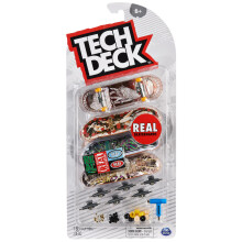 TECH DECK Ultra DLX Fingerboard 4-balen skutecnch skateboardu Sberatelsk a prizpusobiteln mini skateboardy Hracky pro deti od 6 let
