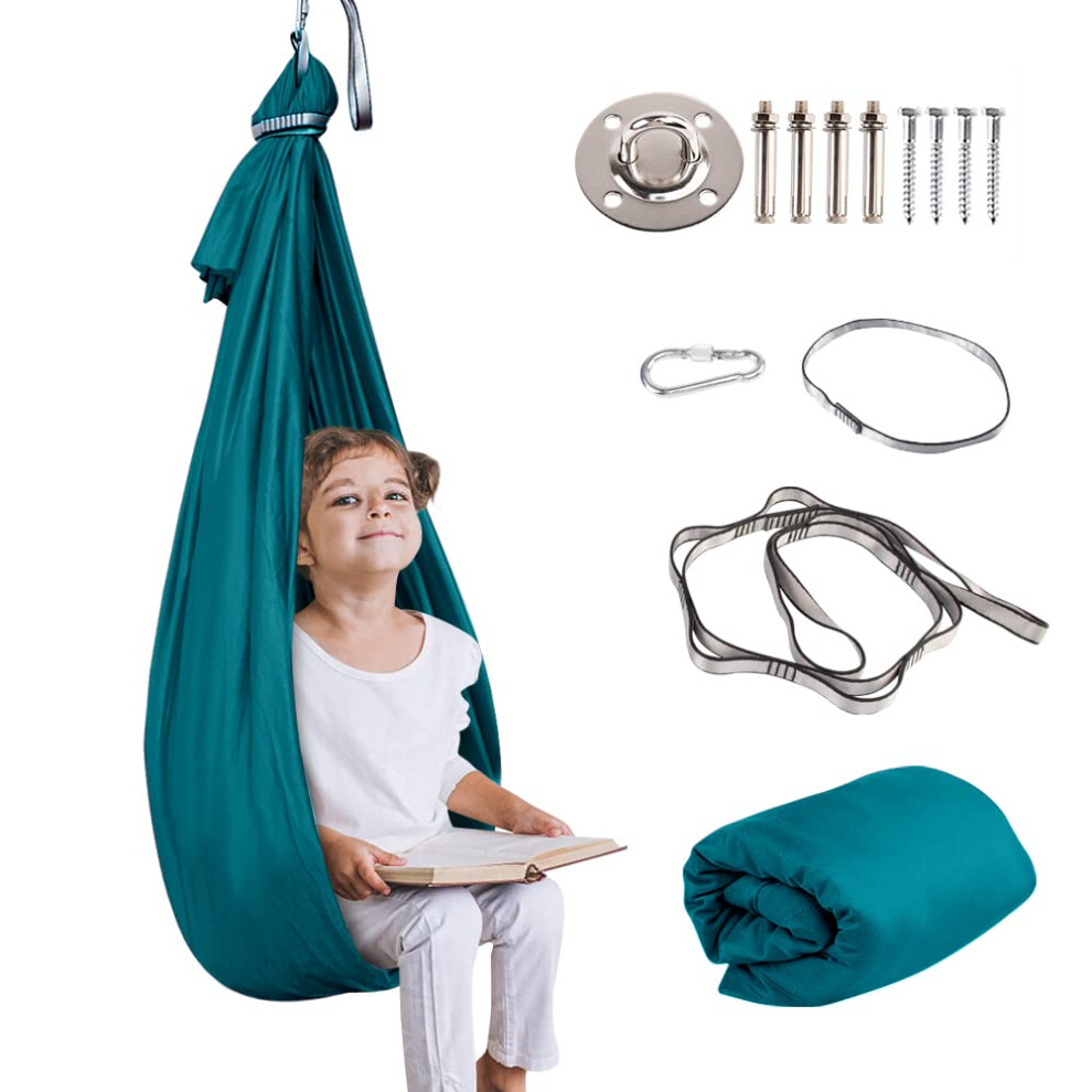 Therapy Swing for Kids with Special Needs Hardware Included Snuggle Swing Cuddle Indoor Outdoor Adjustable Hammock for Childre