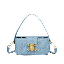 (Light blue) 2025 Bag Women's Crossbody Bag Fashionable and Versatile New New Small Square Bags Underarm Bags Bags Women's Bags