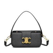 (Black) 2025 Bag Women's Crossbody Bag Fashionable and Versatile New New Small Square Bags Underarm Bags Bags Women's Bags