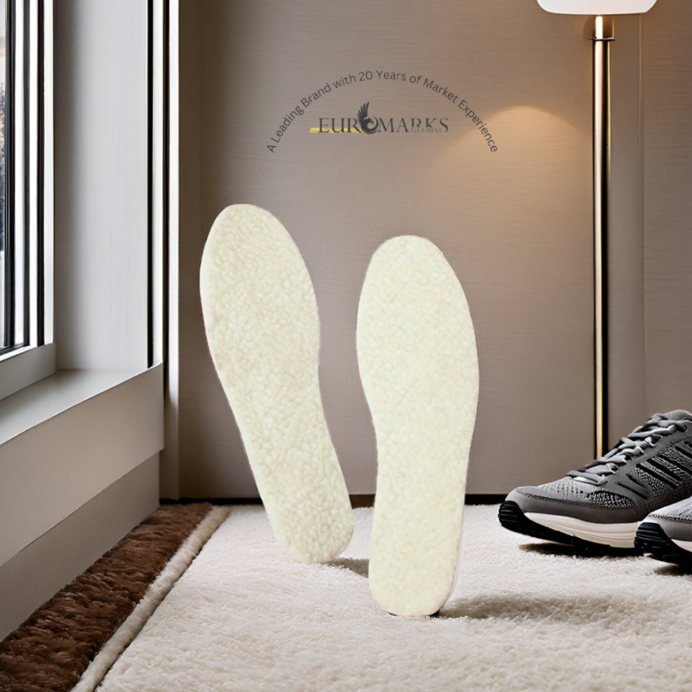 2 Pair WINTER WARMER THERMAL FLEECY INSOLES EXTRA SOFT CUT TO SIZE