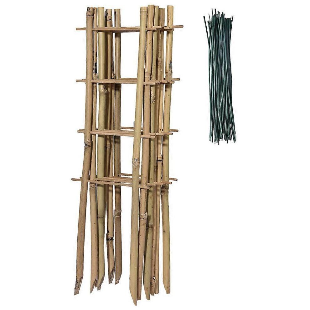 Kricely (43.00X10.00x1.00cm, One Size) 1 Set Of Plant Trellis Vine Climb Trellis Plant Support Outdoor Plants Climbing Holder Rack For Yard