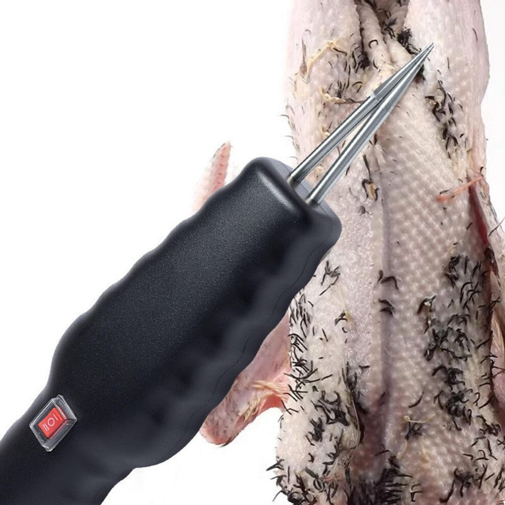 (black) Electric Poultry Plucker Small Feather Removal Machine For Duck Goose Turkey Black