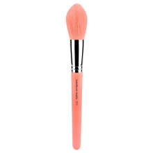 Bdellium Tools Professional Makeup Brush - Pink Bambu Series 974 konisk pulver - med bl?de syntetiske fibre til skulptur og form (Pink 1pc)