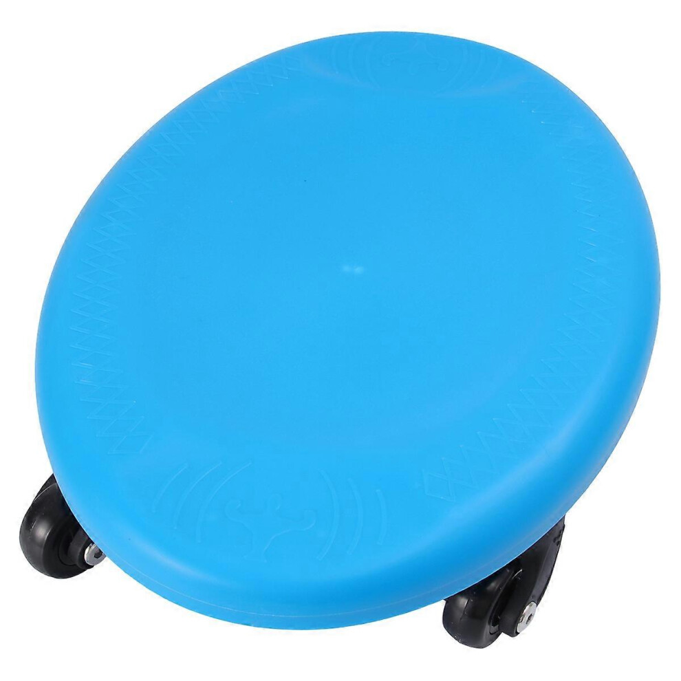 Kricely (As Show, One Size) 1Pc Male Abdominal Trainer Four-Wheel Abdominal Disc Belly Fitness Bearing Abs Exercise Wheel Gym Equipment
