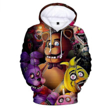 (8-9 Years, C) Five Nights At Freddy's 3d Digital Print Casual Hoodies Kids Unisex Fnaf Hooded Pullover Sweatshirt Jumper Tops