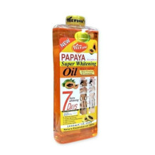 Veet Gold Papaya Oil 1000mL | Deeply Nourishing & Moisturizing Body Oil | Lightweight, Non-Greasy Formula for Glowing Skin
