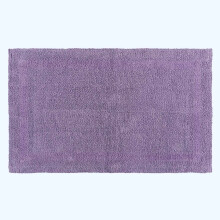 (Lilac, 50 x 80 cm) Homescapes Luxury Reversible Cotton Bath Mat