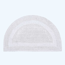 (White, 50 x 80 cm) Homescapes Luxury Reversible Cotton Bath Mat