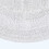 Homescapes (White, 80cm) Homescapes Luxury Reversible Cotton Bath Mat 3