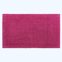 (Raspberry, 50 x 80 cm) Homescapes Luxury Reversible Cotton Bath Mat
