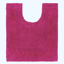 (Raspberry, 50 x 55 cm) Homescapes Luxury Reversible Cotton Bath Mat