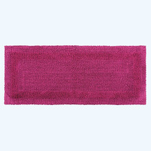 (Raspberry, 40 x 100 cm) Homescapes Luxury Reversible Cotton Bath Mat