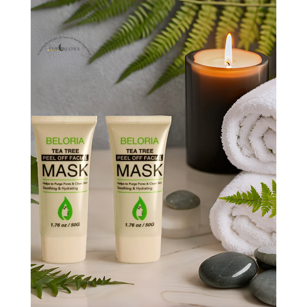 Tea Tree Peel Off Face Mask Blackhead Remover Deep Cleanse 50ml