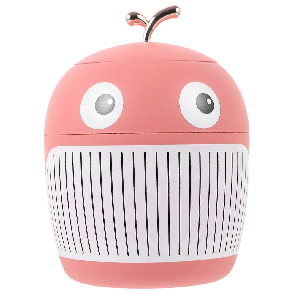 Kricely (Pink, One Size) Small Trash Can With Lid Tabletop Trash Can Countertop Trash Can Rv Trash Can Bin