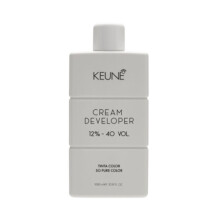Keune Tinta Cream Developer 12% 40 Volume - 1000mL | Professional Hair Peroxide for Hair Coloring