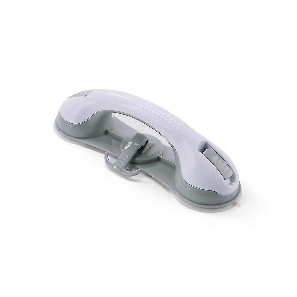 Fitville (As Show, One Size) Shower Handle With 3 Suction Cups, Bathroom Suction Cup Handle, Safety Shower Grab Bar, Bathtub, Shower, Children And Seniors