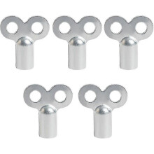 (As show, One size) 5 Pack Radiator Bleed Wrench - Fits All Radiators - Premium Quality Square Wrenches - Convenient