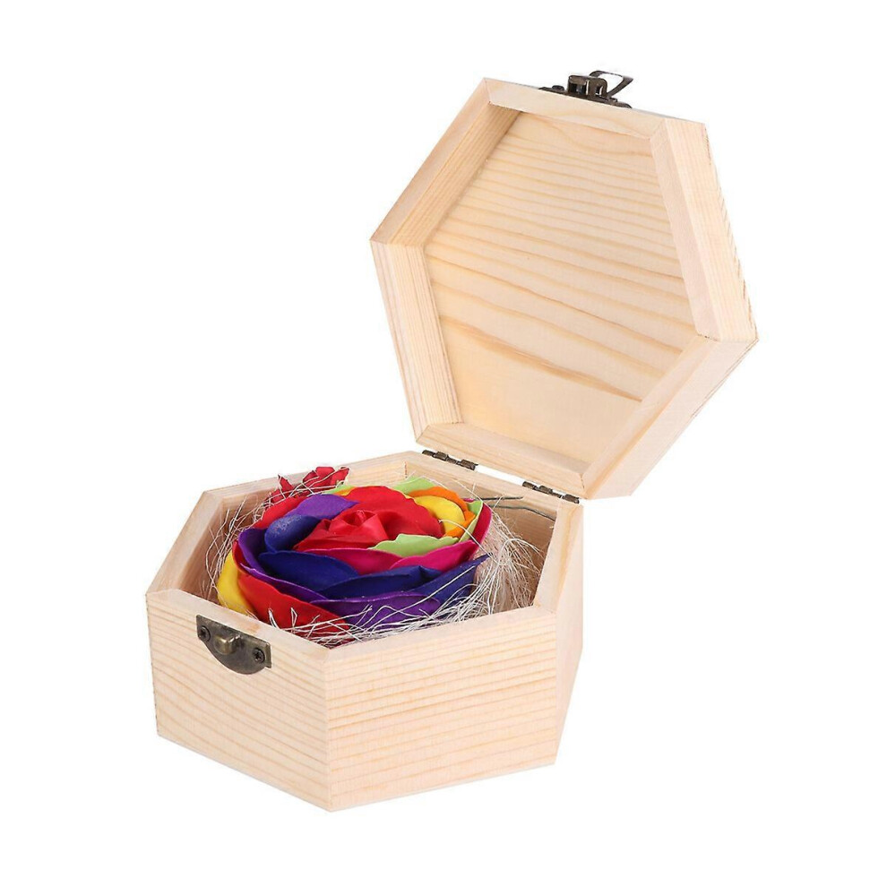 Kricely (As Show, One Size) 1Pc Colorful Rose Preserved Fresh Flower Adornment Ornament For Valentines Gift