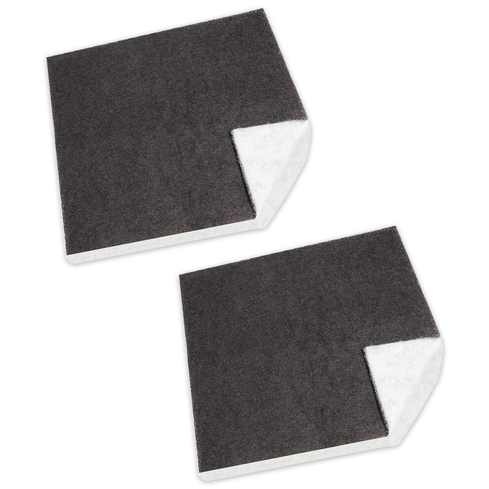 Spares2go Universal Carbon + Foam Grease Filter Kit For Cooker Hood Vent Extractors (4 Filters, Cut To Size, 57Cm X 47Cm)
