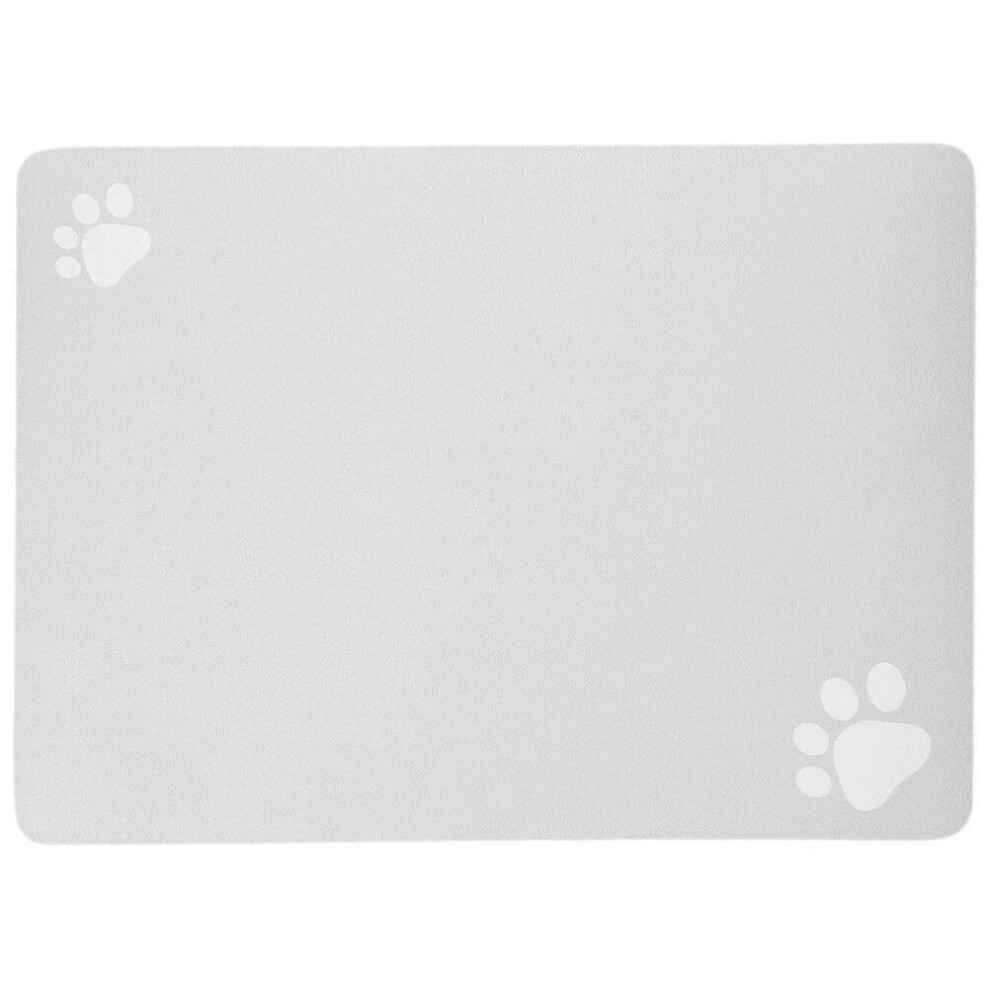 Kricely (As Shown 1, One Size) Dog Feeding Mat Absorbent Dog Mat For Food Water Bowl No Stains Quick Dry Water Bowl Mat