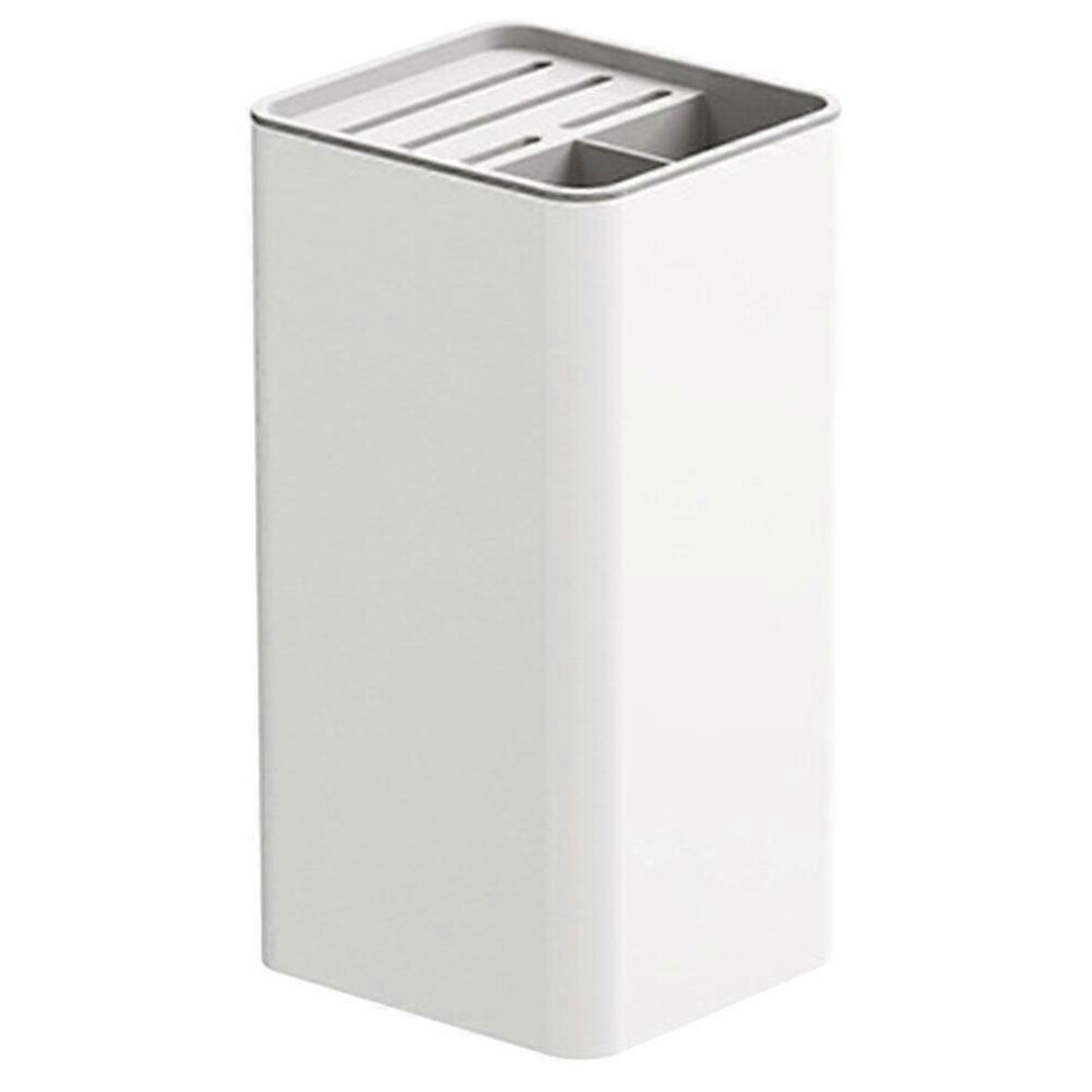 Kricely (, One Size) Kitchen Cutter Holder Kitchen Utensil Chopsticks Holder Kitchen Cutter Container White