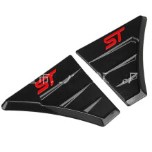 (Orange, One size) Suitable For Ford Focus MK3 Modified ST Style Spoiler Outlet A Pair Of Red Color Code Orange Color Code SSZFV