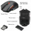 (Red) 2.4G Wireless Mouse 1600DPI Optical Mouse Gaming Mouse for Computer 6 Button Wireless Mouse with USB Receiver for PC Laptop Accessories 3