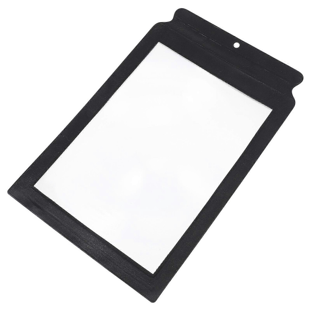Kricely (As Show, One Size) Elderly Magnifying Glass Handheld Reading Magnifying Glass Reading Magnifier