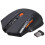 (Black) 2.4G Wireless Mouse 1600DPI Optical Mouse Gaming Mouse for Computer 6 Button Wireless Mouse with USB Receiver for PC Laptop Accessories 1