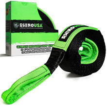 Curea de remorcare de recuperare Rhino USA (6"""" x 30') - Rezisten?a la rupere de 48 000 lb - Curea de remorcare de urgen?a pentru camioane mari,