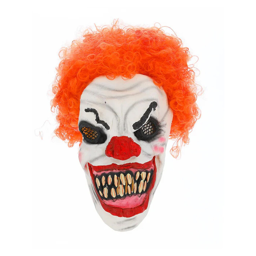 Smiffy's Unisex Adult Scary Clown Mask Not,Specified