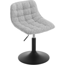 Dressing Table Chair, Height Adjustable Dressing Table Stool with Back