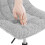 Dressing Table Chair, Height Adjustable Dressing Table Stool with Back 6