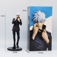 (With Box) 21cm Jujutsu Kaisen Anime Figure Gojo Satoru Anime Statue PVC Action Figure Collection Model Toys Children's