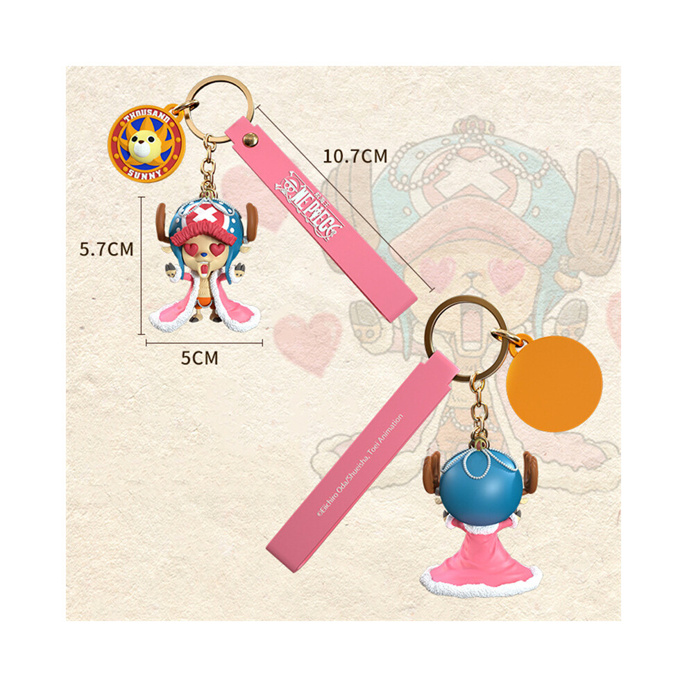 Maxpower (Chopper) Original One Piece Luffy Tony Tony Chopper Figure Toys Keychain Cute Anime Monkey D Luffy Pvc Figurine