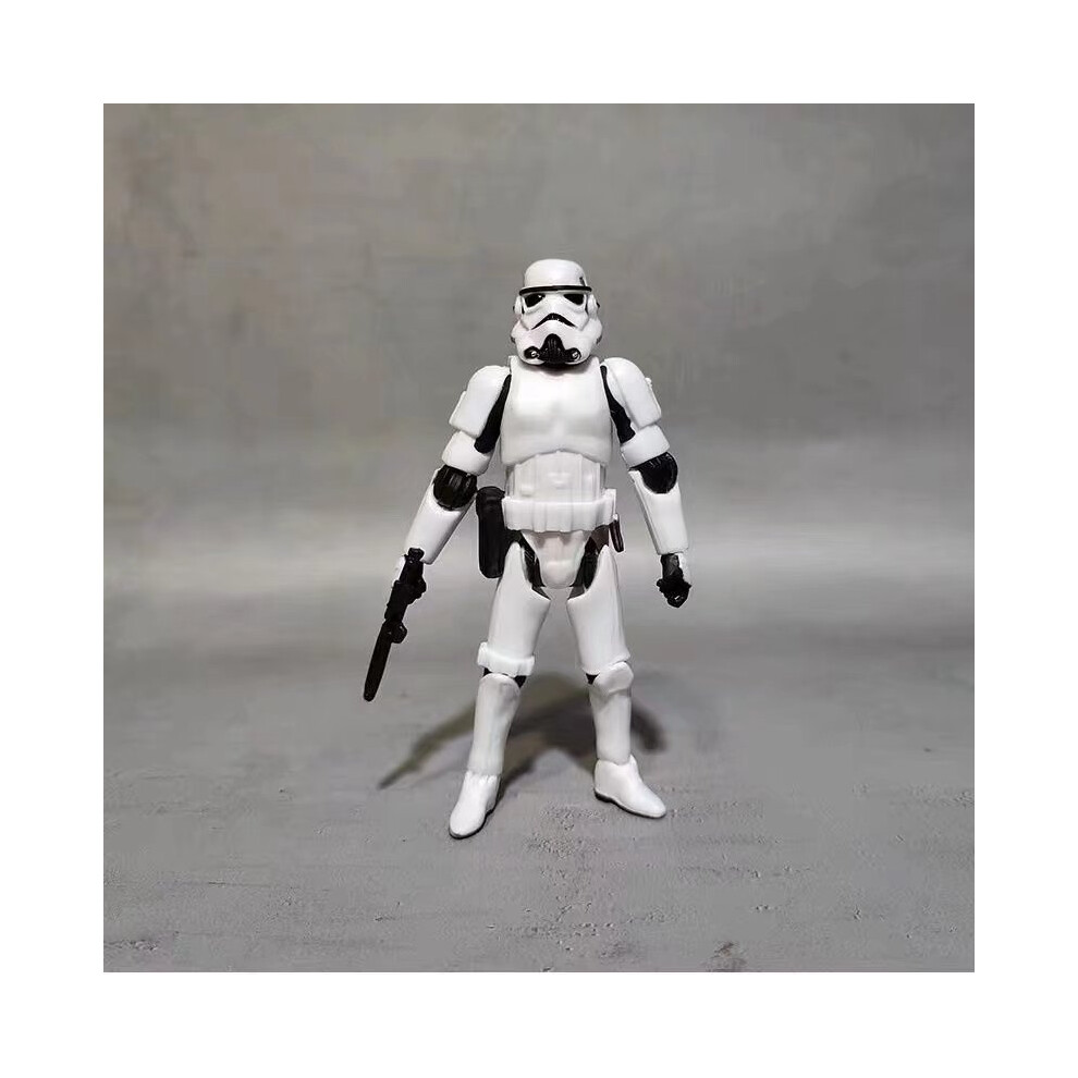 Maxpower (Mise Naqiang) Hot Star Wars Cartoon Jedi Stormtrooper Darth Vader Obi-Wan Kenobi Yoda Movable Gk Model Collectible