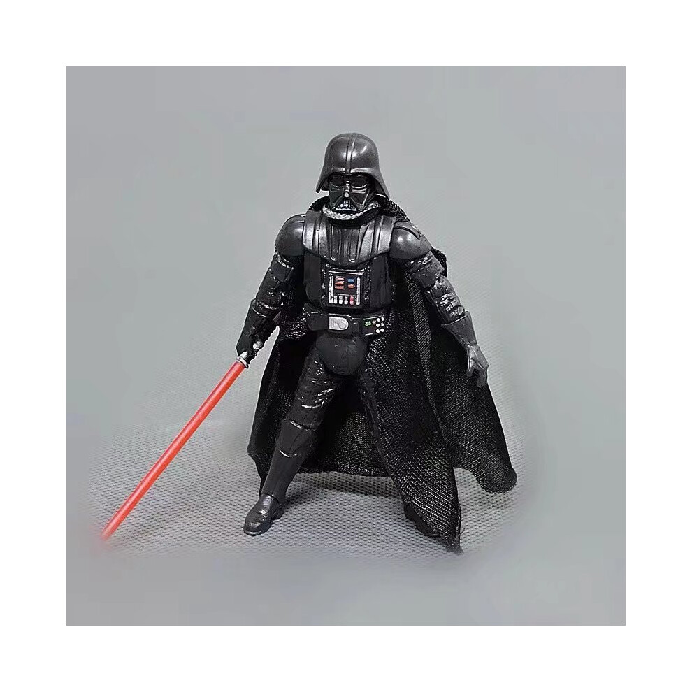 (heise honggun) Hot Star Wars Cartoon Jedi Stormtrooper Darth Vader Obi-Wan Kenobi Yoda Movable GK Model Collectible-image-OPC-PG9C8XR-NEW