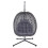 MORE4HOMES COMO HANGING RATTAN EGG CHAIR 6