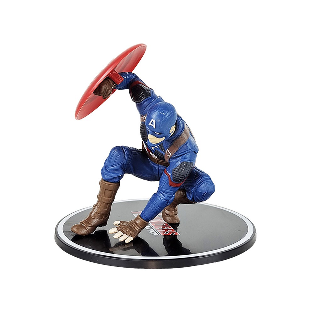 Maxpower (2) 13.5Cm Avengers Action Figure Figurine Thano Iron Captain America Hulk Spider Manmodel Toy Doll