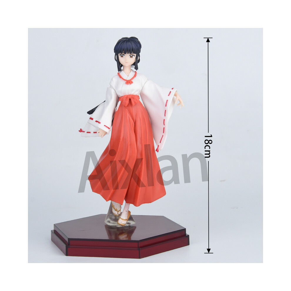 Maxpower (15Cm Kikyo) Anime Inuyasha Figure Inuyasha Kikyō Sesshoumaru Higurashi Kagome Pvc Action Figure Model Toys Collectible