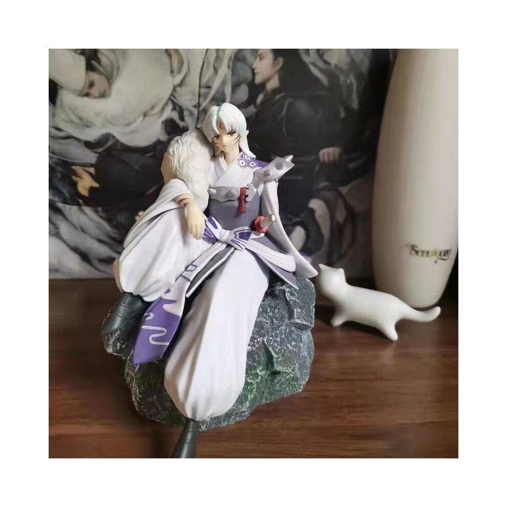 Maxpower (Sesshoumaru B) Anime Inuyasha Figure Inuyasha Kikyō Sesshoumaru Higurashi Kagome Pvc Action Figure Model Toys Collectible