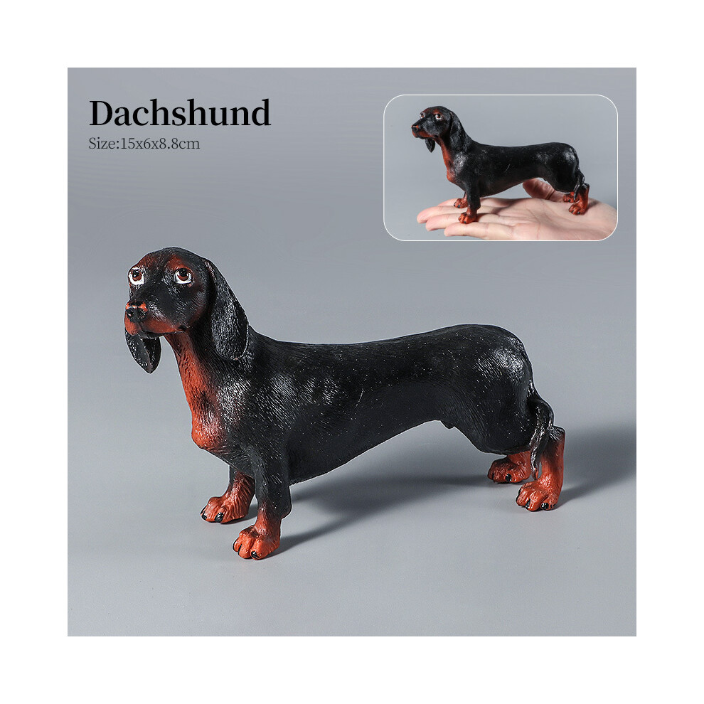 Maxpower (Dog-17) Farm Dog Animals Model Husky German Shepherd Saint Bernard Action Figure Puppy Figurines Pvc Cute Collection