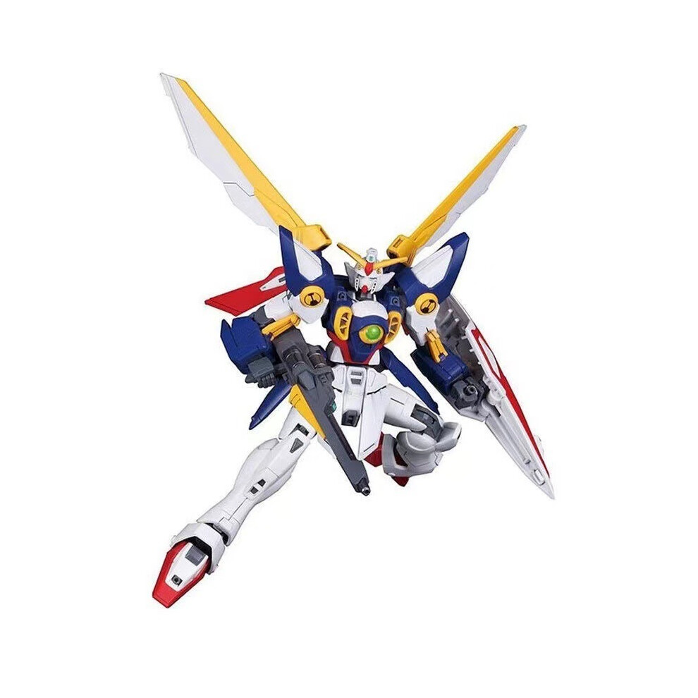 Maxpower (, No Bracket) Ew Wing Xxxg-01W Zero Type Hairless Prototype Hg 1/144 Assemble The Model Action Figures Desktop Decoration White