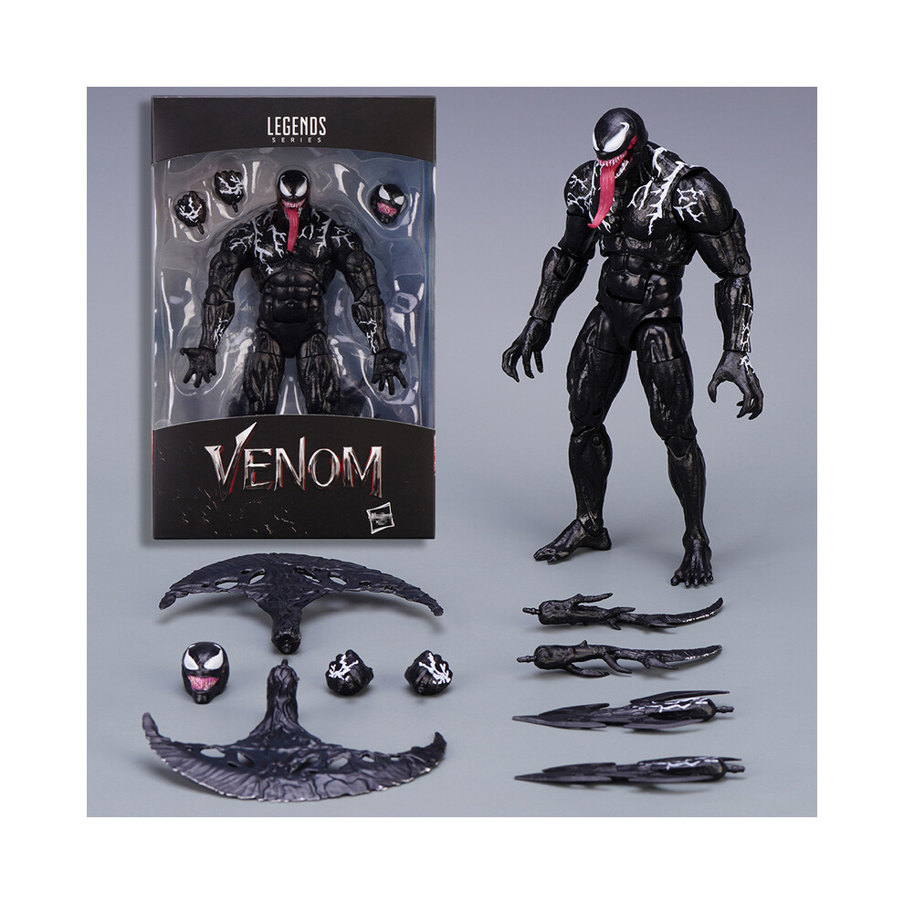 Maxpower (Venom A) Hasbro Venom The Last Dance Venom Vs Spider-Man Venom 3 Action Figure Shf Toy Model Doll Collectible