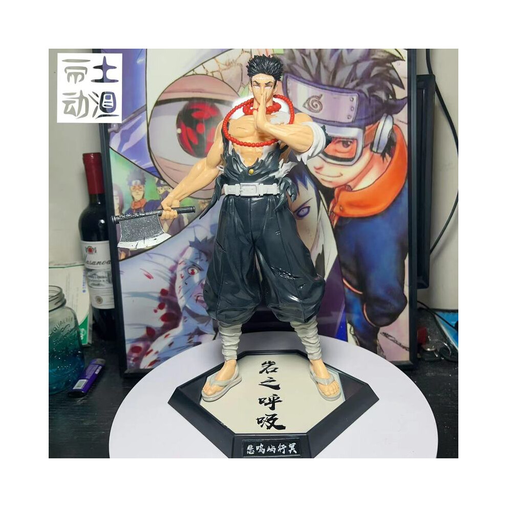 Maxpower (30Cm) Anime Demon Slayer Figure Kamado Tanjirou Nezuko Action Figure Pvc Model Toys Zenitsu Figurine Inosuke